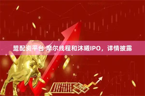 盟配资平台 摩尔线程和沐曦IPO，详情披露