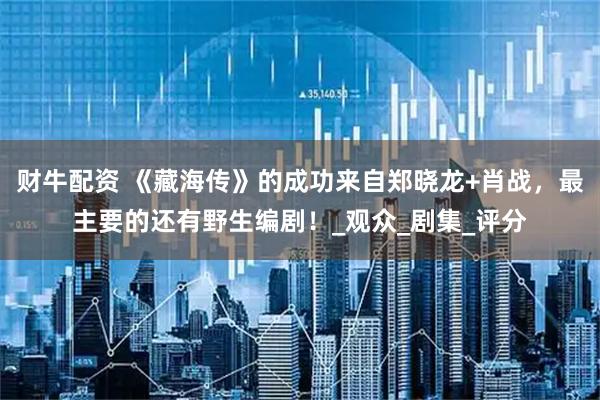 财牛配资 《藏海传》的成功来自郑晓龙+肖战，最主要的还有野生编剧！_观众_剧集_评分