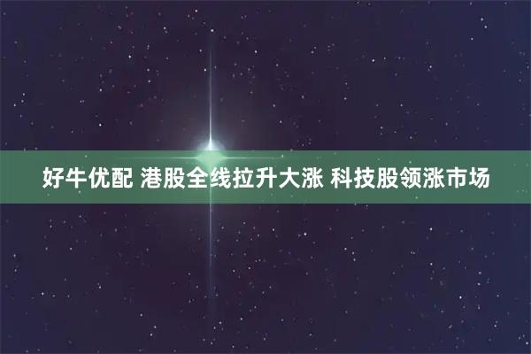 好牛优配 港股全线拉升大涨 科技股领涨市场